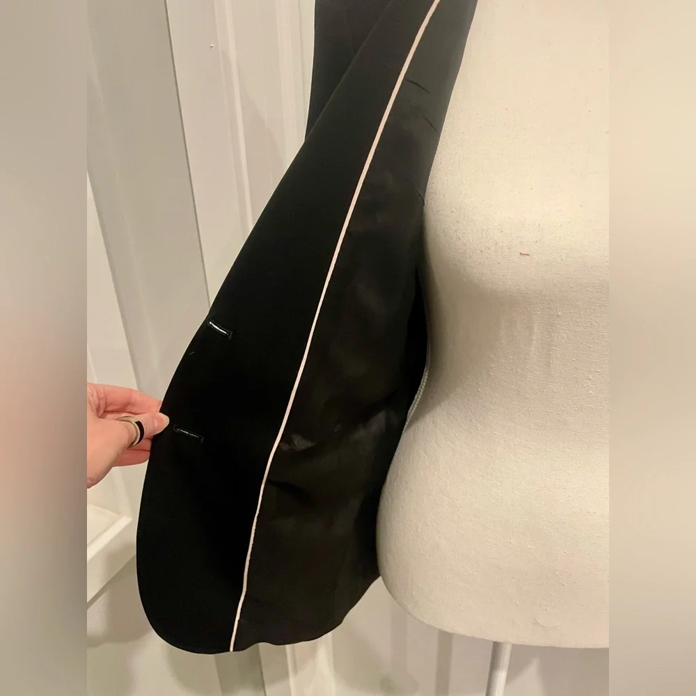 J Crew Women's Blazer, Black, 6 - Picture 3 of 6